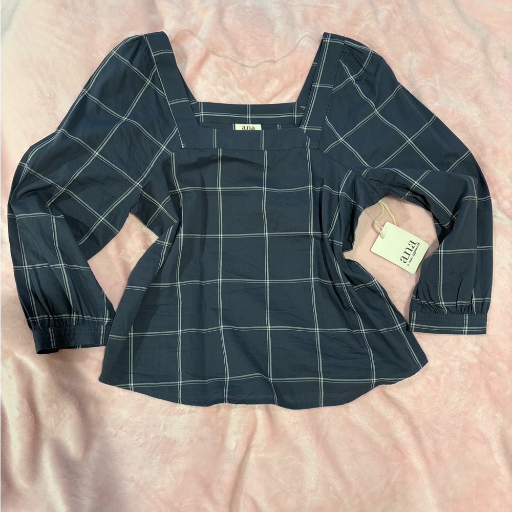a.n.a square neckline office top